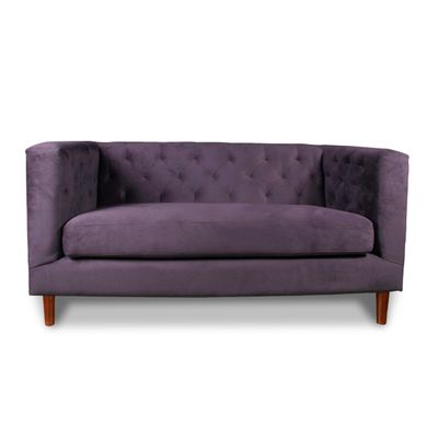 SOFA BRESCIA 2C TELA VELVET VIVIAN LILA