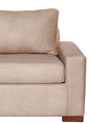 Imagen 2 del producto SOFA LIVORNO 3C CUERO KENTUCKY BEIGE