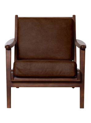 Imagen 2 del producto Sitial Neuss  Cuero Kentucky Cafe Moro