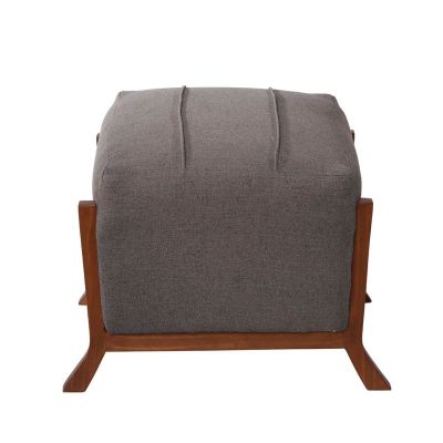 Imagen 2 del producto Pouf Marsella Lino Gris Oscuro