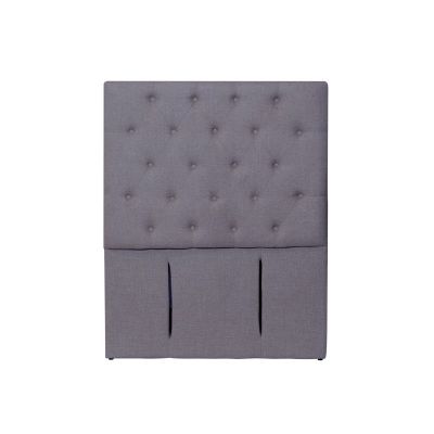 Imagen 1 del producto RESPALDO FLORENCIA LINO GRIS OSCURO 1 PZA