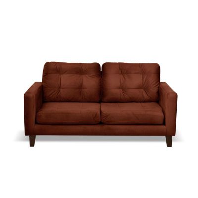 Sofa Napoles 2C Tela  Velvet  Chocolate