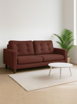 Sofa Napoles 2C Tela  Velvet  Chocolate