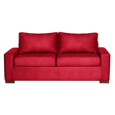 Imagen 2 del producto Sofa Cama Livorno 2Pl Cuero Kentucky Rojo