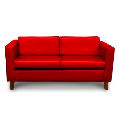 SOFA SICILIA 3C PU ROJO
