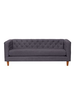 SOFA BRESCIA 3C LINO GRIS OSCURO