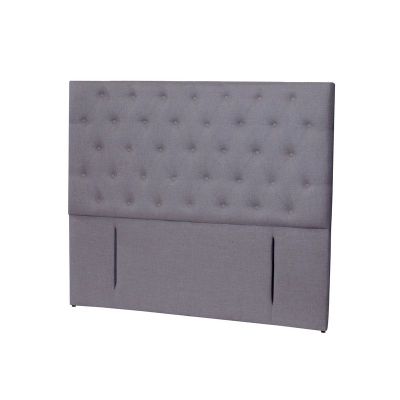 Imagen 2 del producto RESPALDO FLORENCIA LINO GRIS OSCURO 2 PZA