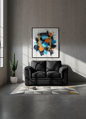 Imagen 1 del producto SOFA ANCONA 2C TELA VELVET NEGRO