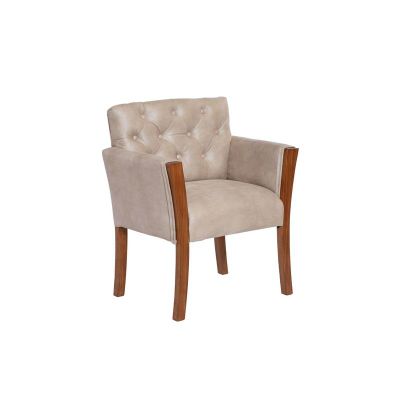 Imagen 2 del producto Sitial Kiel Cuero Kentucky Beige