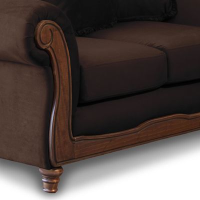 Imagen 2 del producto LIVING RIMINI 3-2 TELA VELVET CHOCOLATE