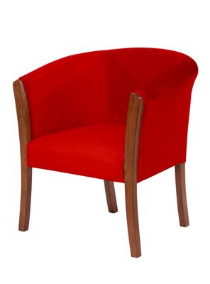 Imagen 2 del producto Sitial Dortmund Tela Velvet Burdeo