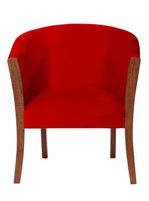 Sitial Dortmund  Tela Velvet Burdeo