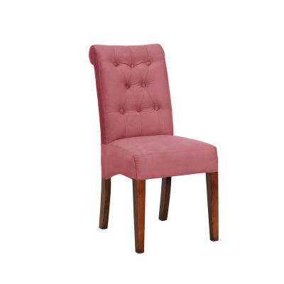 Imagen 2 del producto Silla Oviedo Tela Velvet Palo Rosa