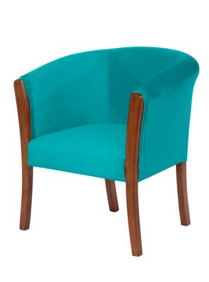 Imagen 2 del producto Sitial Dortmund Tela Velvet Turquesa