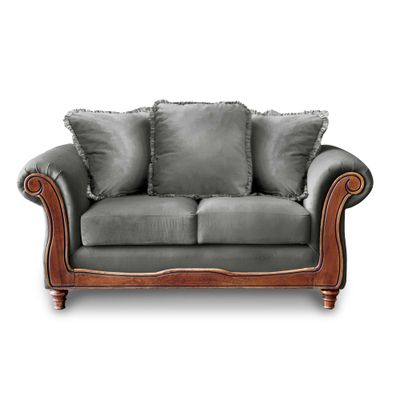 SOFA  RIMINI 2C TELA VELVET GRIS