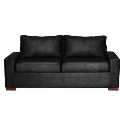 Imagen 2 del producto Sofa Cama Livorno 2Pl Cuero Kentucky Negro