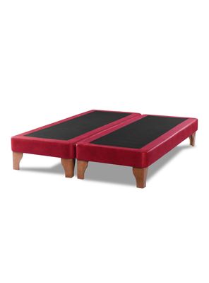 Base Europea Zen Cuero Rojo King