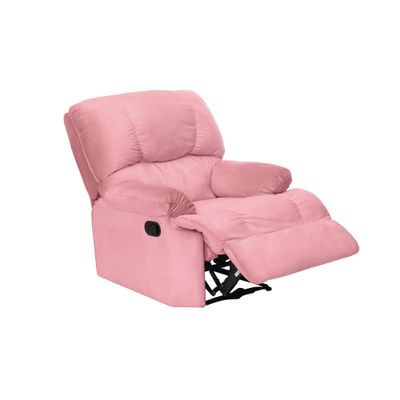 Imagen 2 del producto BERGERE PERUGIA RECLINABLE TELA VELVET PALO ROSA