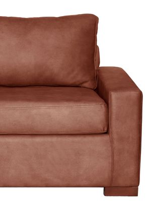 Imagen 2 del producto SOFA LIVORNO 3C CUERO KENTUCKY TABACO