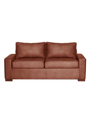 SOFA LIVORNO 3C CUERO KENTUCKY TABACO