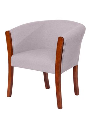 Imagen 2 del producto Sitial Dortmund Lino Gris Claro