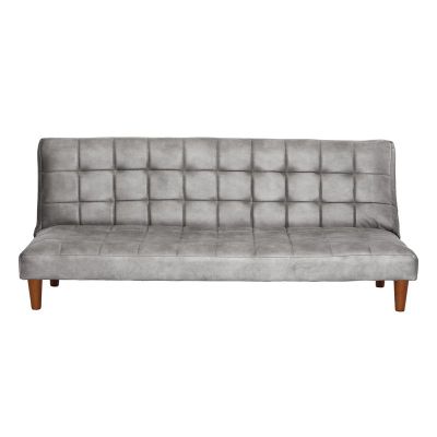 FUTON TURIN  CUERO KENTUCKY GRIS