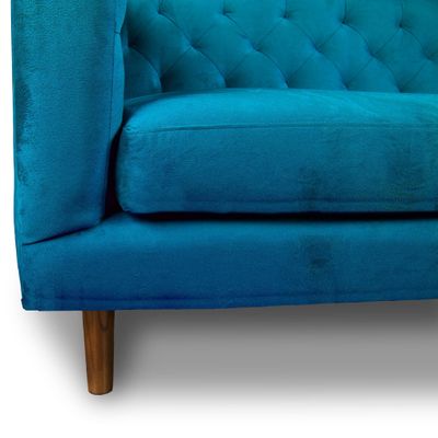 Imagen 2 del producto SOFA BRESCIA 2C TELA VELVET VIVIAN AZUL