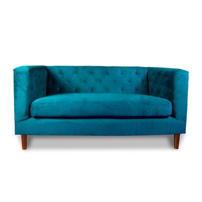 SOFA BRESCIA 2C TELA VELVET VIVIAN AZUL