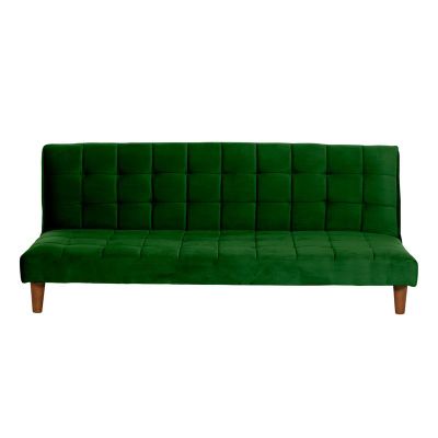 FUTON TURIN TELA VELVET VERDE