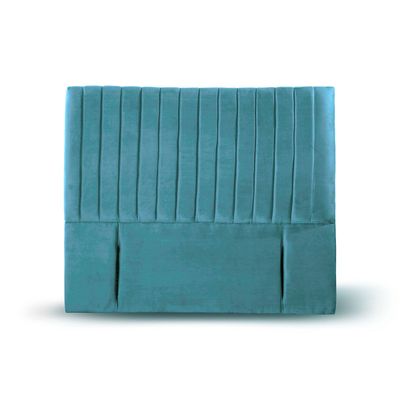 RESPALDO SORRENTO TELA TURQUESA 2 PZA