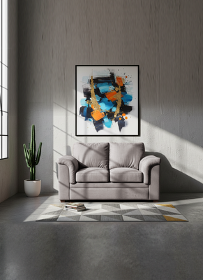 Imagen 1 del producto SOFA ANCONA 2C TELA VELVET GRIS