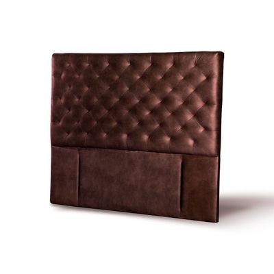 Imagen 2 del producto RESPALDO BRESCIA CUERO CAFÉ MORO KING