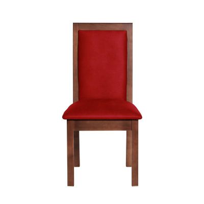 Silla Girona Cuero Kentucky Rojo