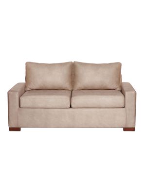 SOFA LIVORNO 2C CUERO KENTUCKY BEIGE