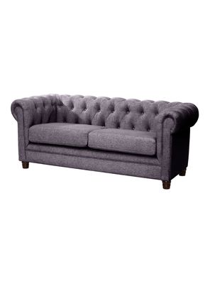 Imagen 2 del producto SOFA FLORENCIA 2C LINO GRIS OSCURO