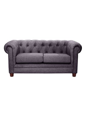 SOFA FLORENCIA 2C LINO GRIS OSCURO
