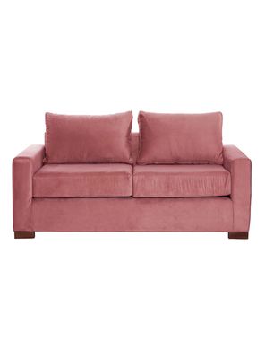 SOFA LIVORNO 2C TELA VELVET PALO ROSA