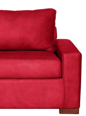 Imagen 2 del producto SOFA LIVORNO 3C CUERO KENTUCKY ROJO