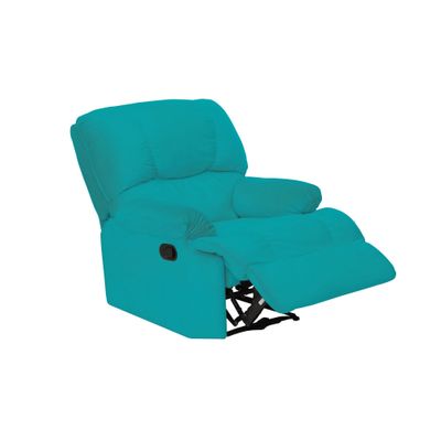 Imagen 2 del producto BERGERE PERUGIA RECLINABLE TELA VELVET TURQUESA