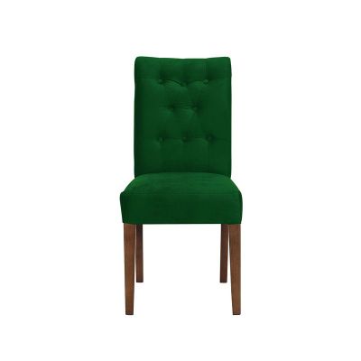 Silla Oviedo Tela Velvet Verde