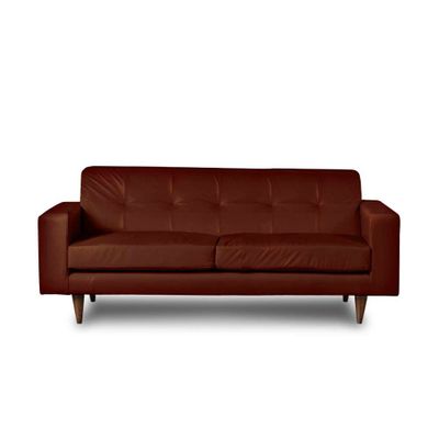 SOFA SALERNO 3C PU CHOCOLATE