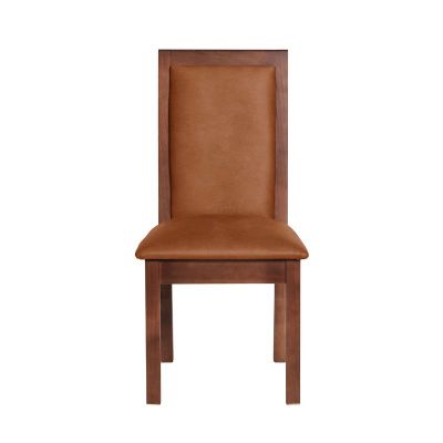 Imagen 1 del producto Silla Girona Cuero Kentucky Tabaco