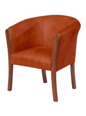 Imagen 2 del producto Sitial Dortmund Cuero Kentucky Tabaco