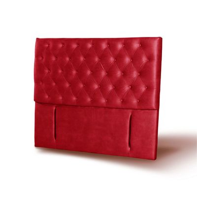 Imagen 2 del producto RESPALDO FLORENCIA CUERO ROJO 2 PZA