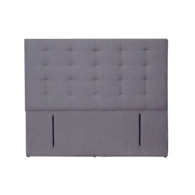 RESPALDO NAPOLES LINO GRIS OSCURO 2 PZA