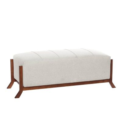 Banqueta Marsella Lino Blanco