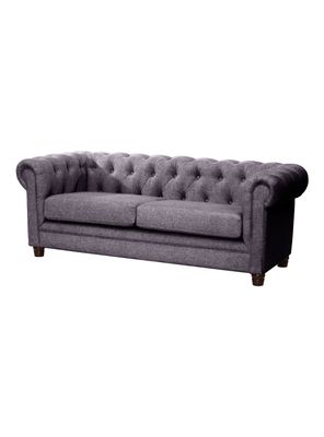 Imagen 2 del producto SOFA FLORENCIA 3C LINO GRIS OSCURO