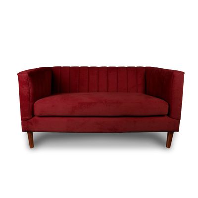 SOFA SORRENTO 2C TELA VELVET VIVIAN BURDEO