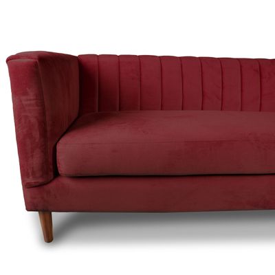 Imagen 2 del producto SOFA SORRENTO 2C TELA VELVET VIVIAN BURDEO
