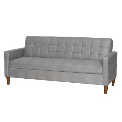 Imagen 2 del producto FUTON GENOVA CUERO KENTUCKY GRIS